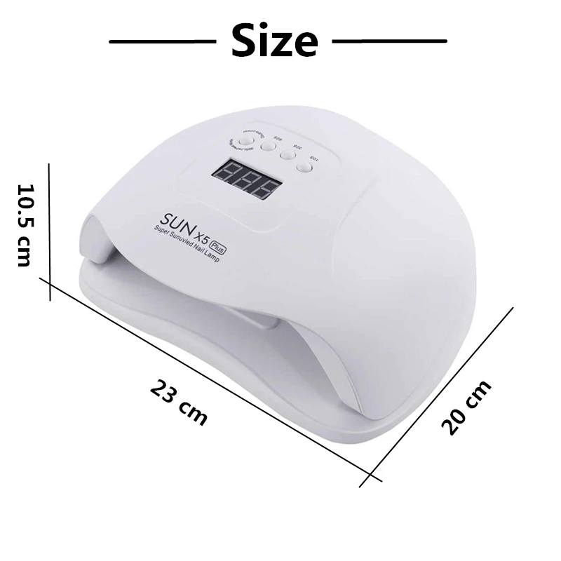 54 Вт УФ светодиодный светильник для маникюра ногтей с 36 s Профессиональная лампа