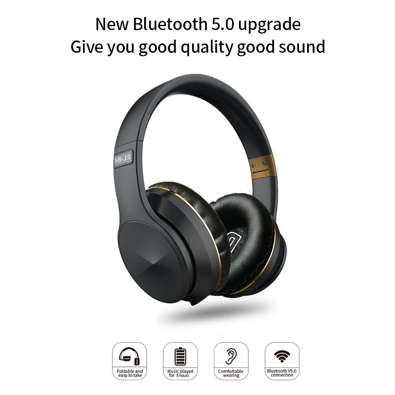 Фото Bluetooth беспроводная гарнитура Складные стерео высококачественные звуковые Bluetooth беспроводная гарнитура Складные стерео высококачественные звуковые