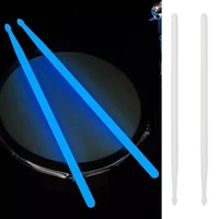 1pair 5a luminous drum stick drum set fluorescent drumsticks jazz drumsticks stage glow in dark drum accessories