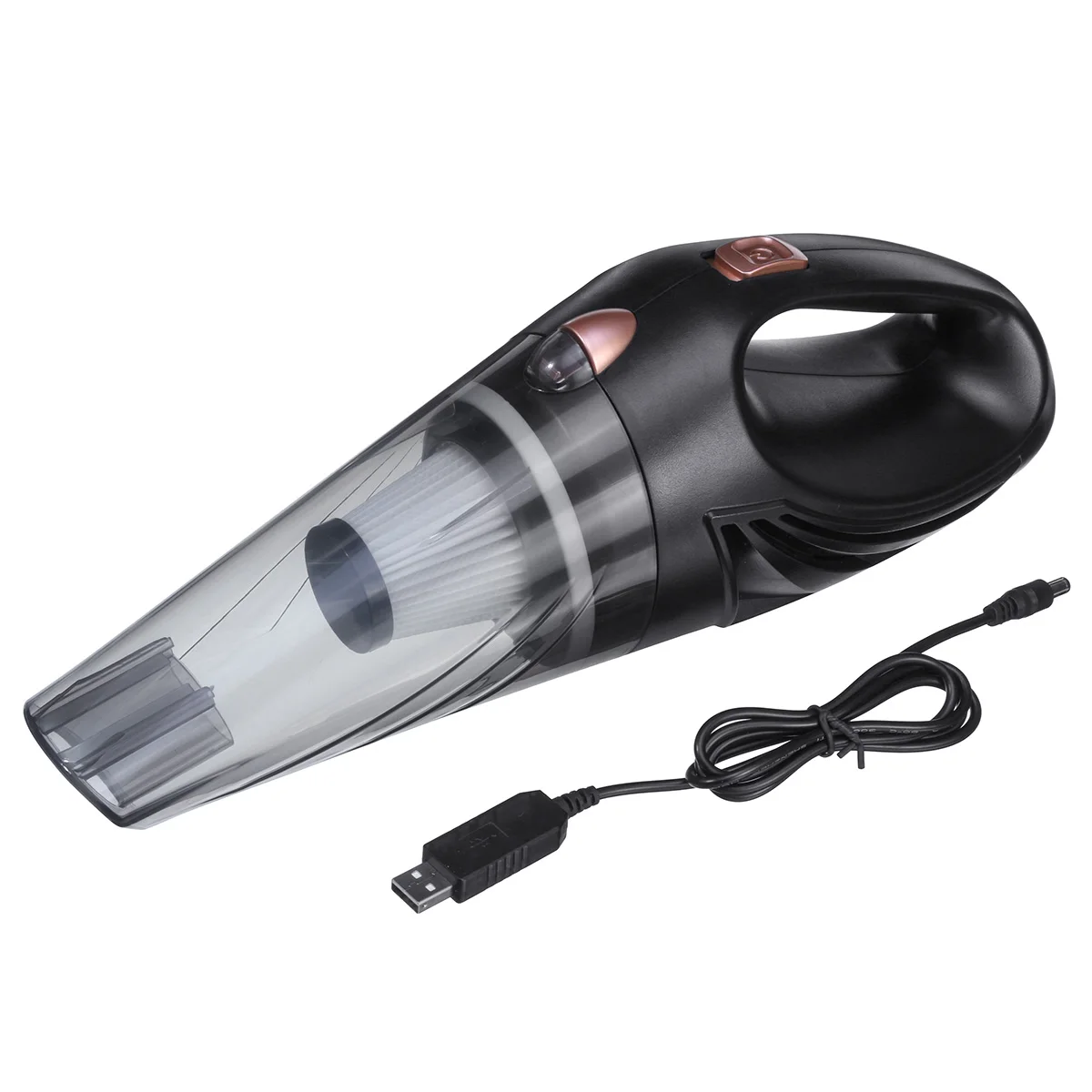 

12V 120W USB Cordless Car Vacuum Cleaner Handheld Wet Dry Mini Hand Held For Auto Dust Duster