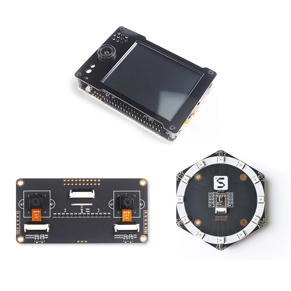 Sipeed MAIX GO K210 AI Pocket Deluxe полнофункциональная макетная плата с корпусом бортовой