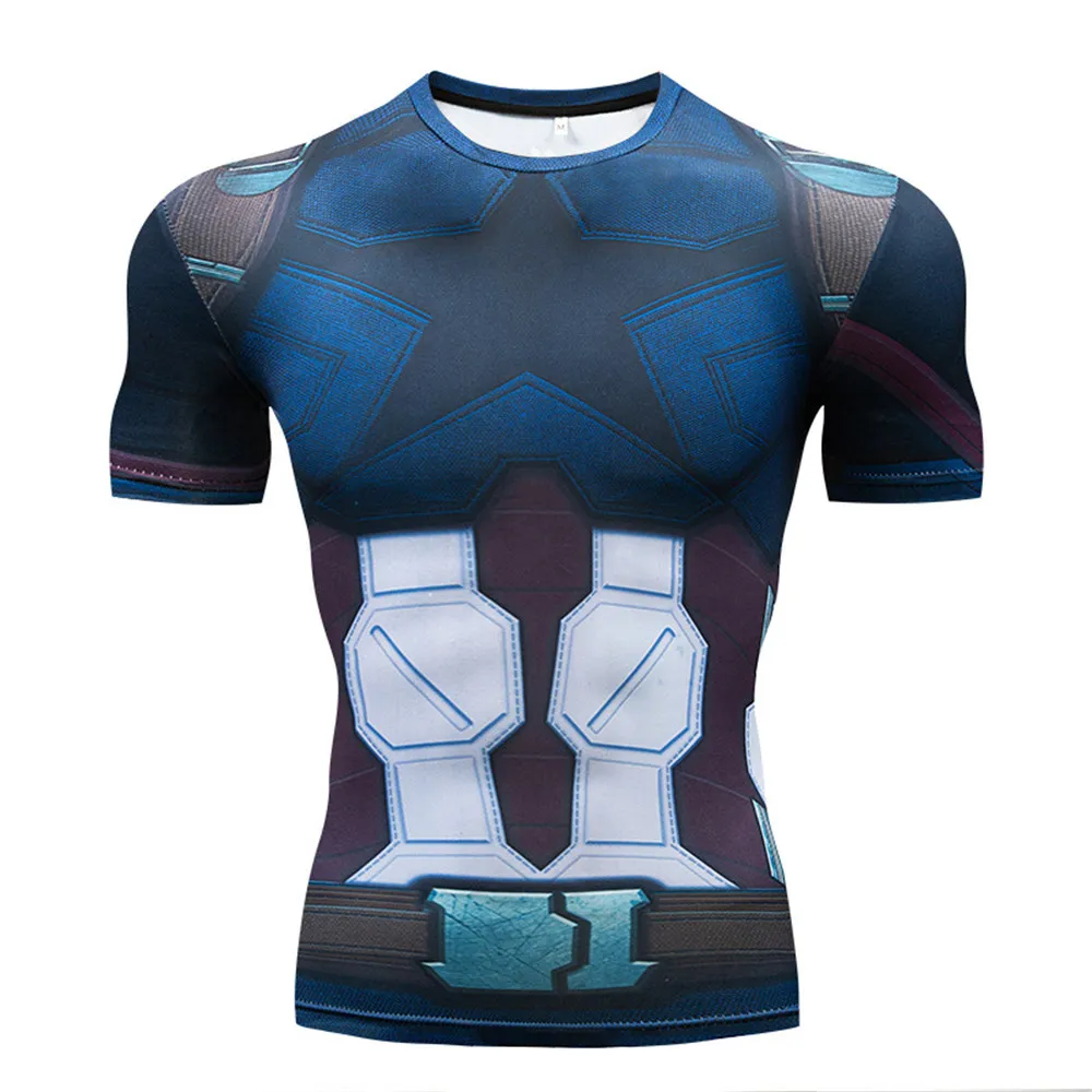 Новая Spider man футболка с изображением Железного человека Капитана Америки зимнего