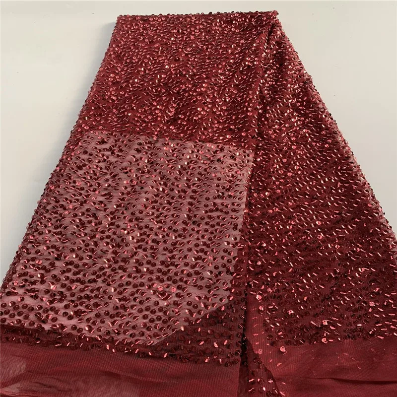 Новейший дизайн французская сетчатая кружевная ткань Высококачественная