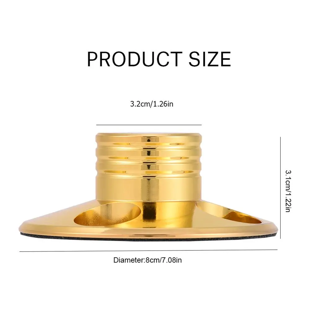 Вращающийся медный диск стабилизатор зажим с отверстием шпинделя для