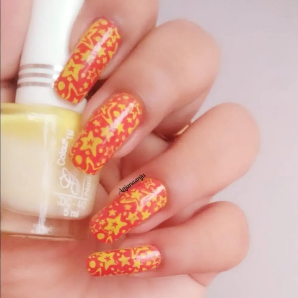 BeautyBigBang 5 см круглые пластины для стемпинга ногтей Рождественская пластина с