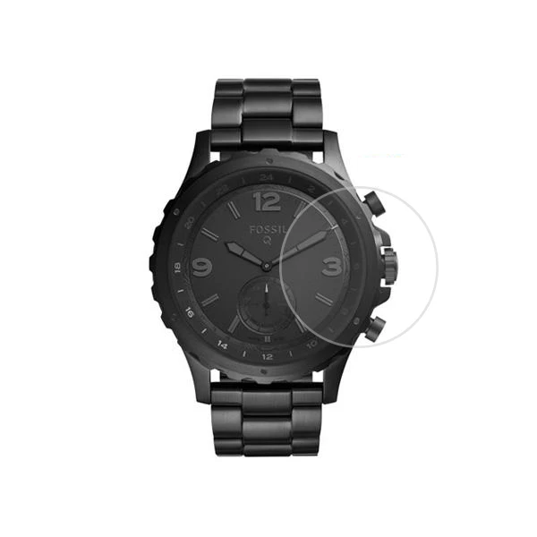 

5 шт. защита для экрана от царапин защитная пленка для Fossil Q Nate FTW1126 спортивные часы HD закаленное стекло Взрывозащищенная защита