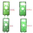 Водонепроницаемая задняя крышка для батареи, стеклянная крышка, наклейка для Samsung Galaxy S8 S9 S10 S20 Plus S10e S7 S7 Edge Note 5 8 9 S20 Ultra