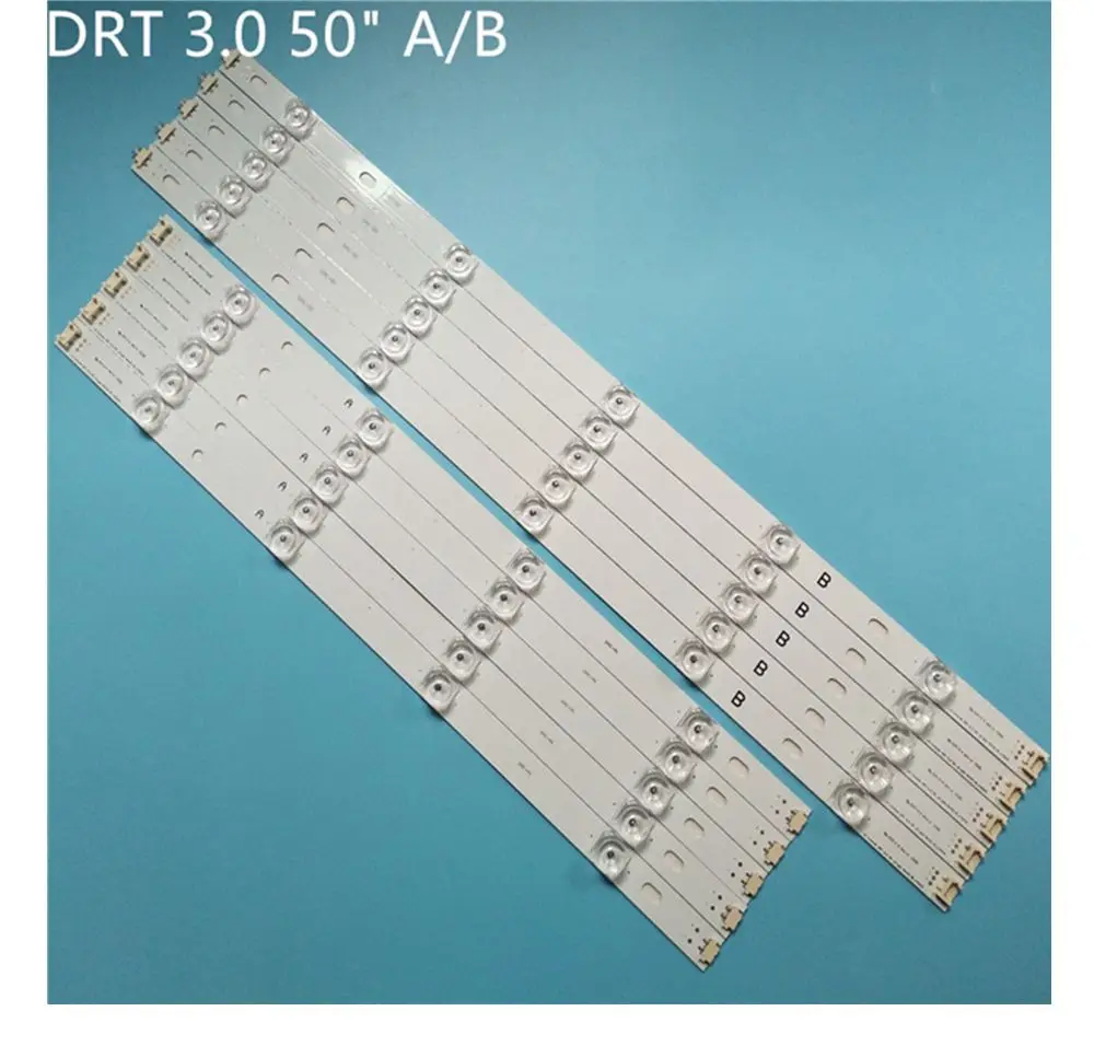 

Новый светодиодный ТВ Подсветка полосы 6V лампы для LG 50LF5610 50LF5800 50LF5809 -ZA -ZF INNOTEK DRT 3,0 50 "бары HD объектив Kit светодиодный 10 полос