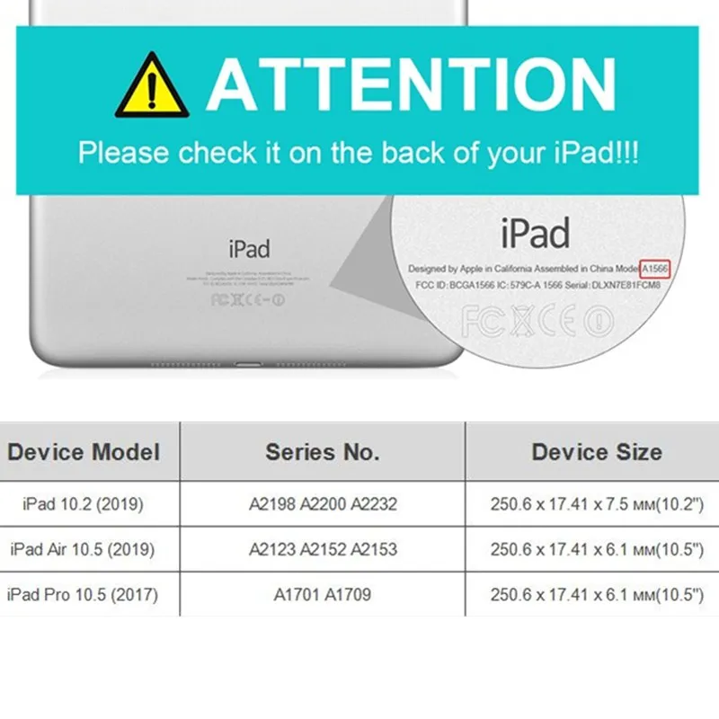 Съемная Bluetooth клавиатура для iPad 10," A2200 A2198 A2232 смарт-чехол для iPad Air 10,5" A2123 A2152 A2153
