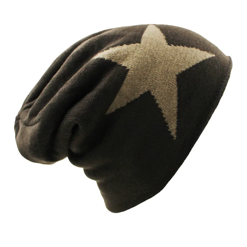 ALTOBEFUN Beanie Мужская зимняя шапка Кепка из искусственного меха теплая мешковатая