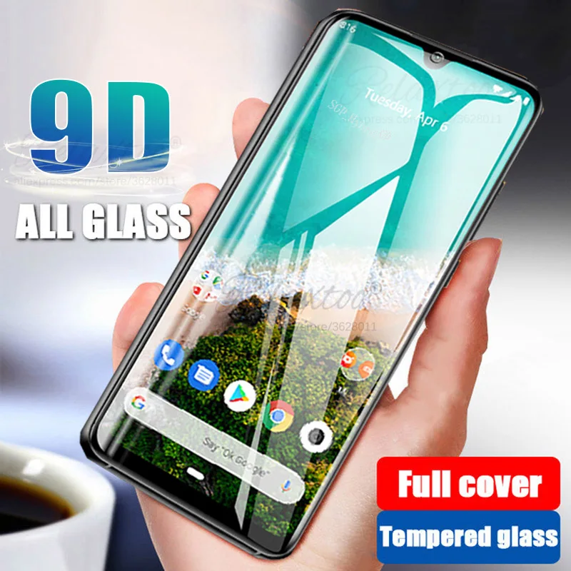 Изогнутое закаленное стекло 9D для Xiaomi mi a3 a2 lite Защита экрана xiaomi xiomi xiami a 3 2 a2lite