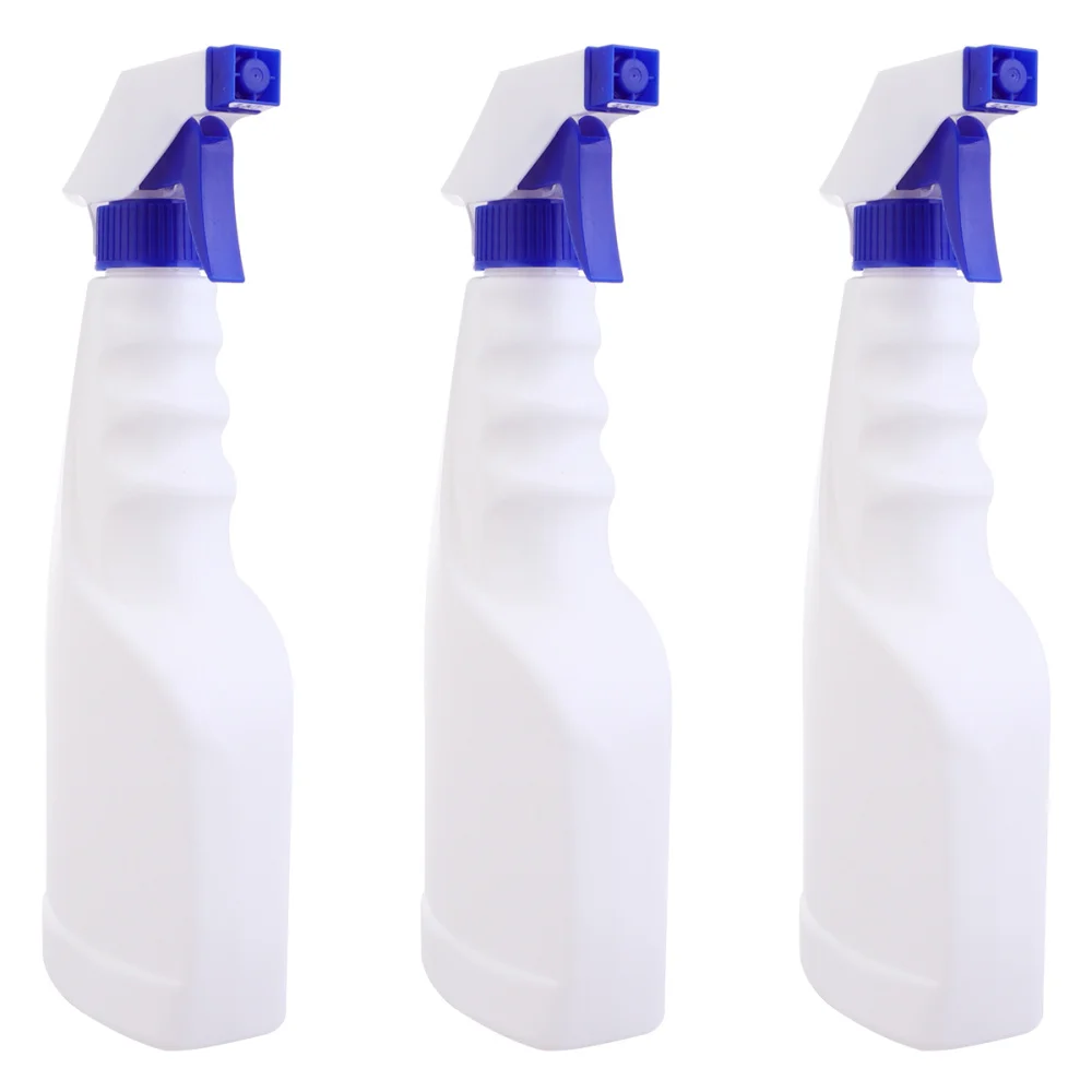 

5pcs 500ml Empty Spray Bottle with Button Water Sprayer for Kitchen Cleaning and