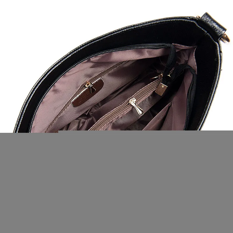 Роскошные кожаные сумки 2019 женские дизайнерские через плечо для женщин женская