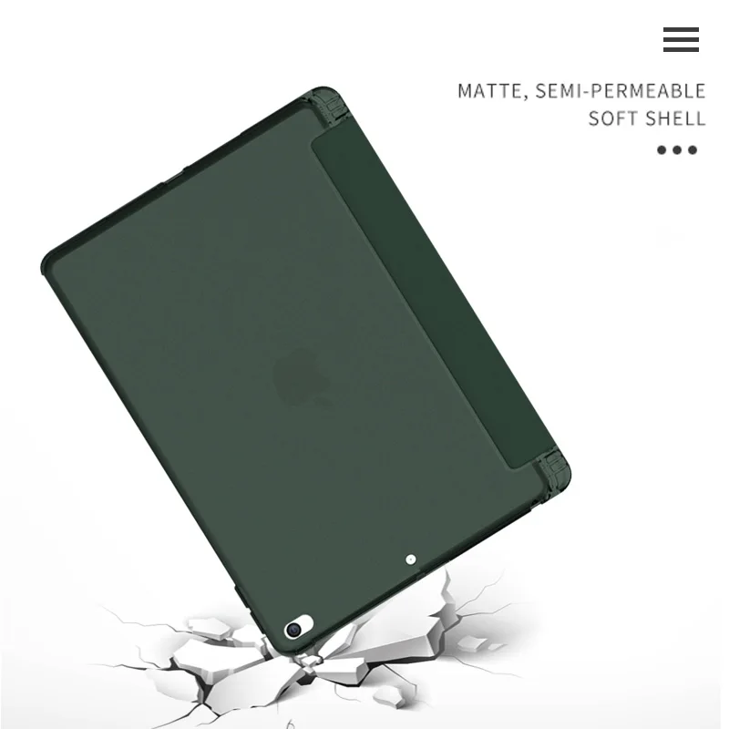 Для iPad New 9 7 (2017 2018) A1822 A1823 A1893 A1954 Чехол для 6 чехол дюйма новый трехскладной сотовый
