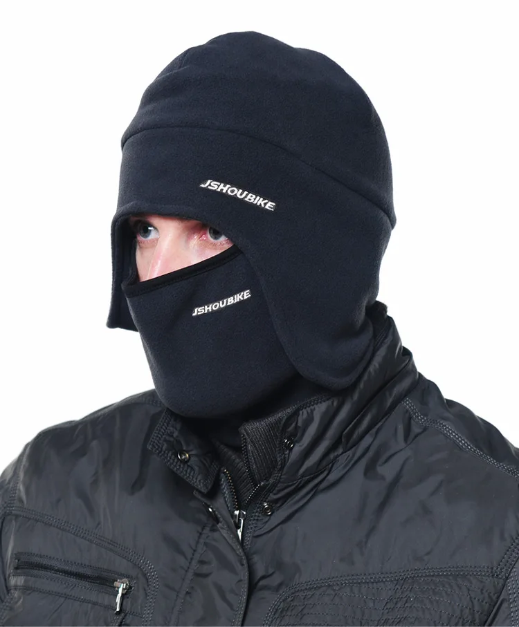 

Outdoor Riding Hat Warm Cycling Cap Bicycle Fleece Ski Mask Sport Running Windproof Head Warmer Casquette Headwear ED50QM