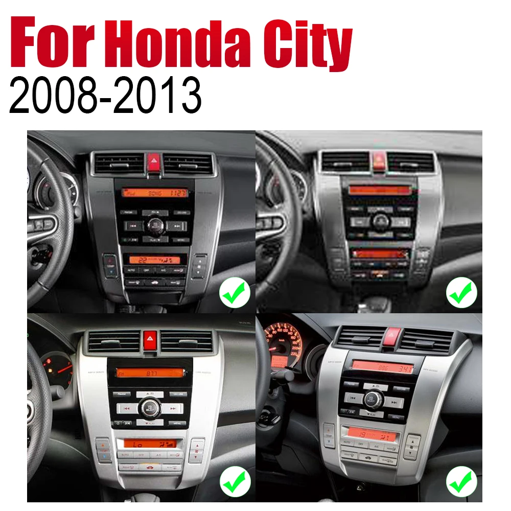 Автомобильный DVD плеер GPS навигация для Honda City 2008 ~ 2013 автомобильный Android