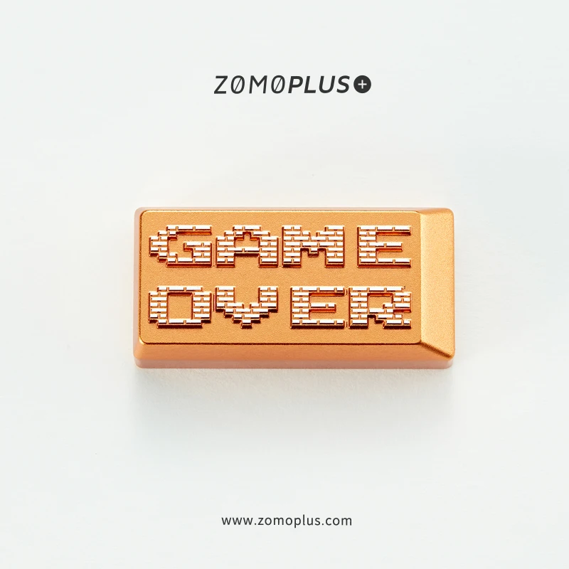 Zomo gameoverer игра над Artisan Keycap CNC Анодированный Алюминиевый совместимый Cherry MX