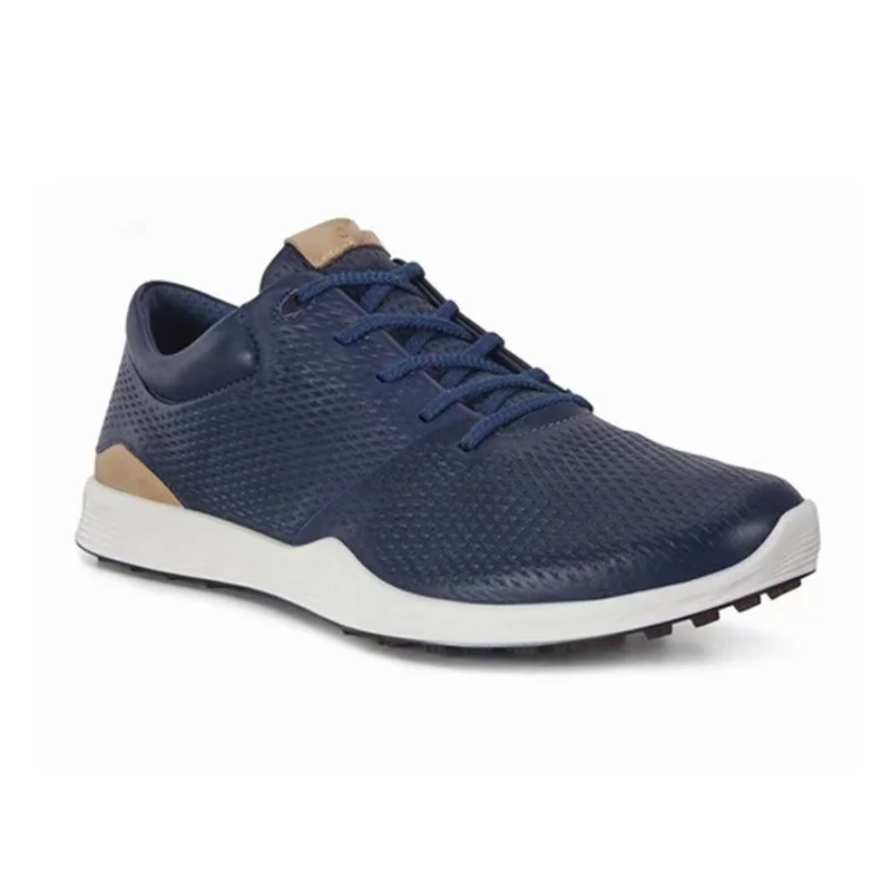 

2020 Spring Autumn Men Golf Shoe White Blue Golf Trainers for Mens Light Weight Golf Trainers Man Anti-Slippery Gym Shoes Men