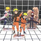 Аниме ниндзя акриловая модель на подставке игрушки Саске Какаши фигурка коллекция игрушек подарок