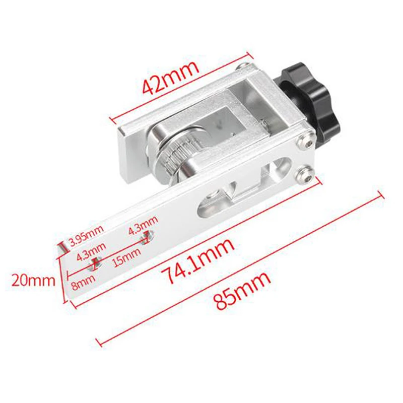 

2020 New X axis V-Slot profile synchronous belt Stretch Straighten tensioner For 3d printer High Quality
