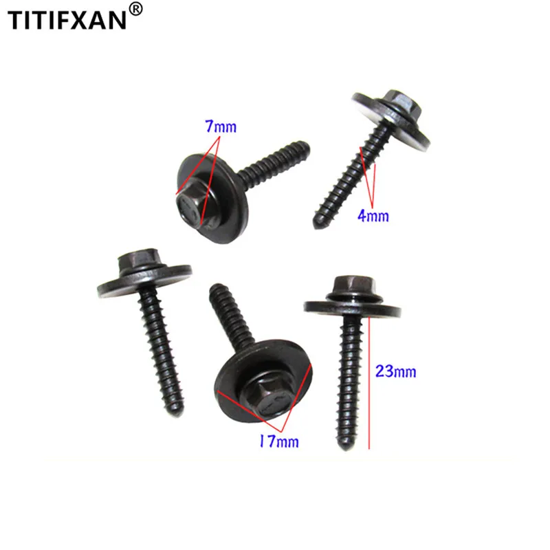 5 шт. автомобильная центральная консоль инструмент панель винт застежка заклепки зажим для Buick ENVISION Chevrolet Cruze