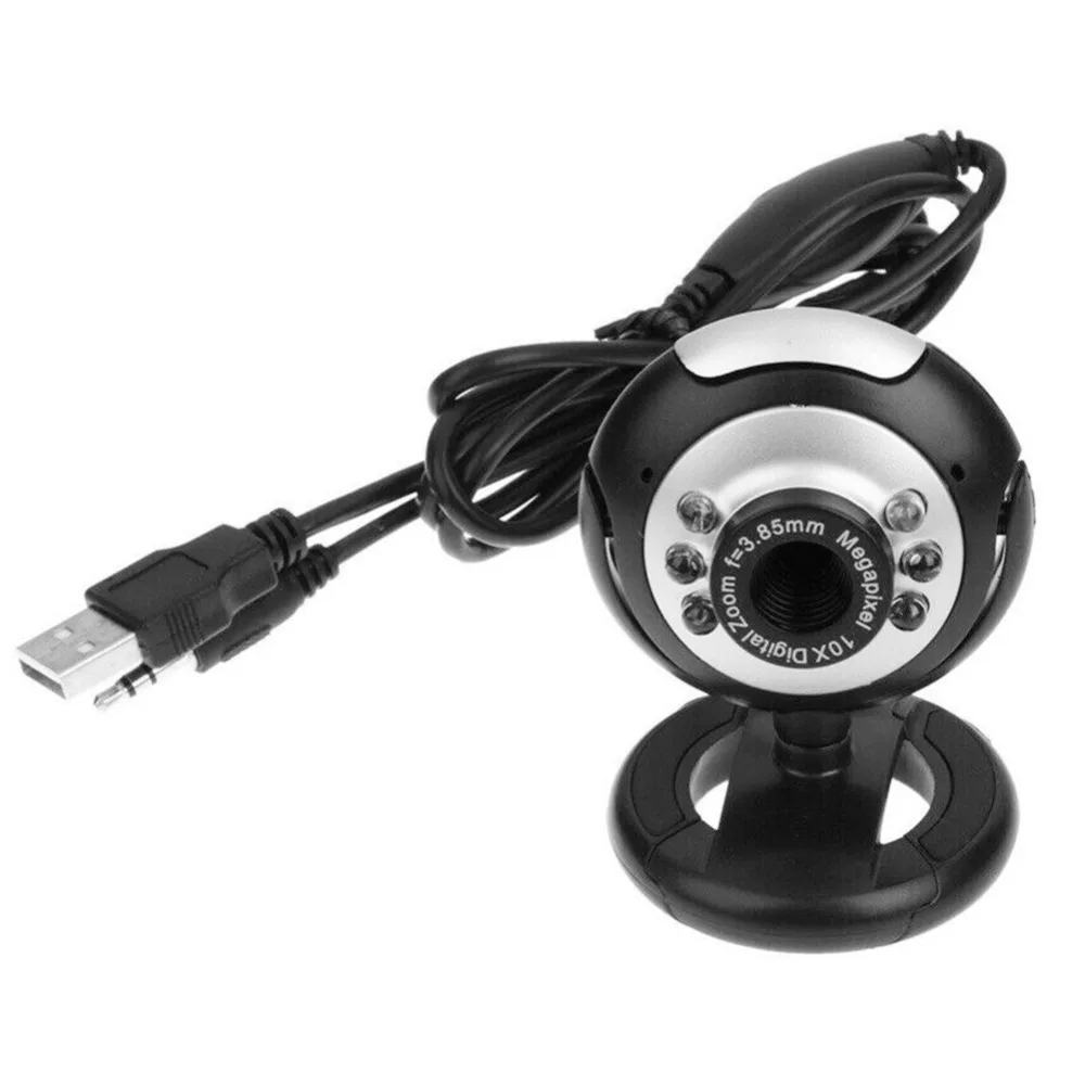 

Full HD USB Webcam with Mic Night Vision Light Web Cams For PC Laptop Webcam replacement PC Video Calling Computer Camera cam