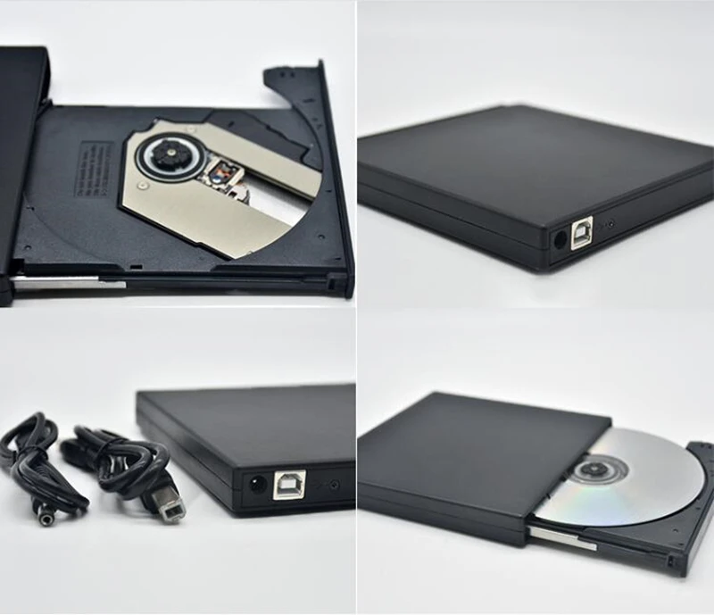 IMice USB 2,0 портативный ультра тонкий внешний слот-в DVD-RW CD-RW CD DVD плеер привод писатель Rewriter оптический привод горелки для ПК
