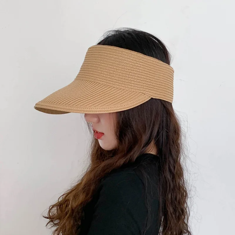 Шляпа Соломенная женская с резинкой винтажная шляпа широкими полями из атласа