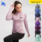 Куртка женская быстросохнущая эластичная с воротником-стойкой и длинным рукавом