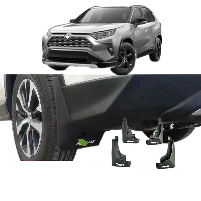 Брызговики для автомобилей Toyota RAV4 RAV 4 2019 2020 брызговики шин черные передние и