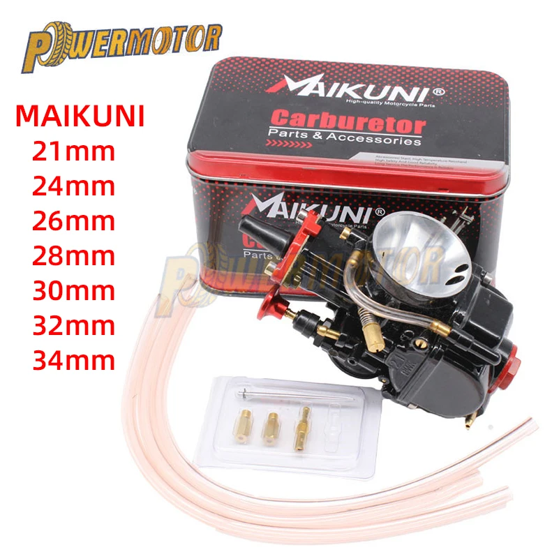 Карбюратор Mikuni PWK деталь для двигателя мотоцикла 21/24/26/28/30/32/34 мм Jet мощности