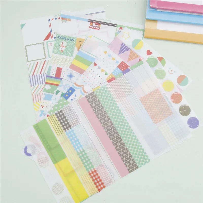 6 лист/с рисунками из мультфильмов с картинкой на выбор Сделай Сам Стикеры