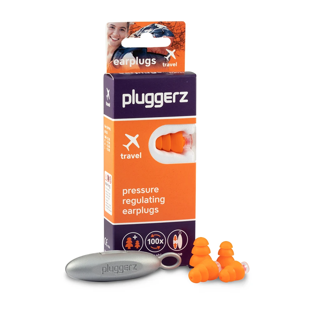 Plug gerz универсальные дорожные многоразовые шумоподавляющие затычки для ушей с