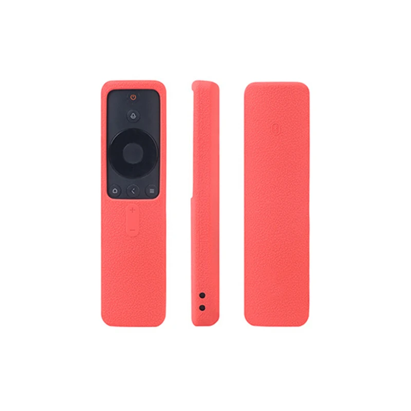 Красный Чехол с пультом дистанционного управления для Xiaomi Mi Tv Box, чехол с пультом дистанционного управления, силиконовый мягкий защитный чехол из кожи чехол - Цвет: Красный