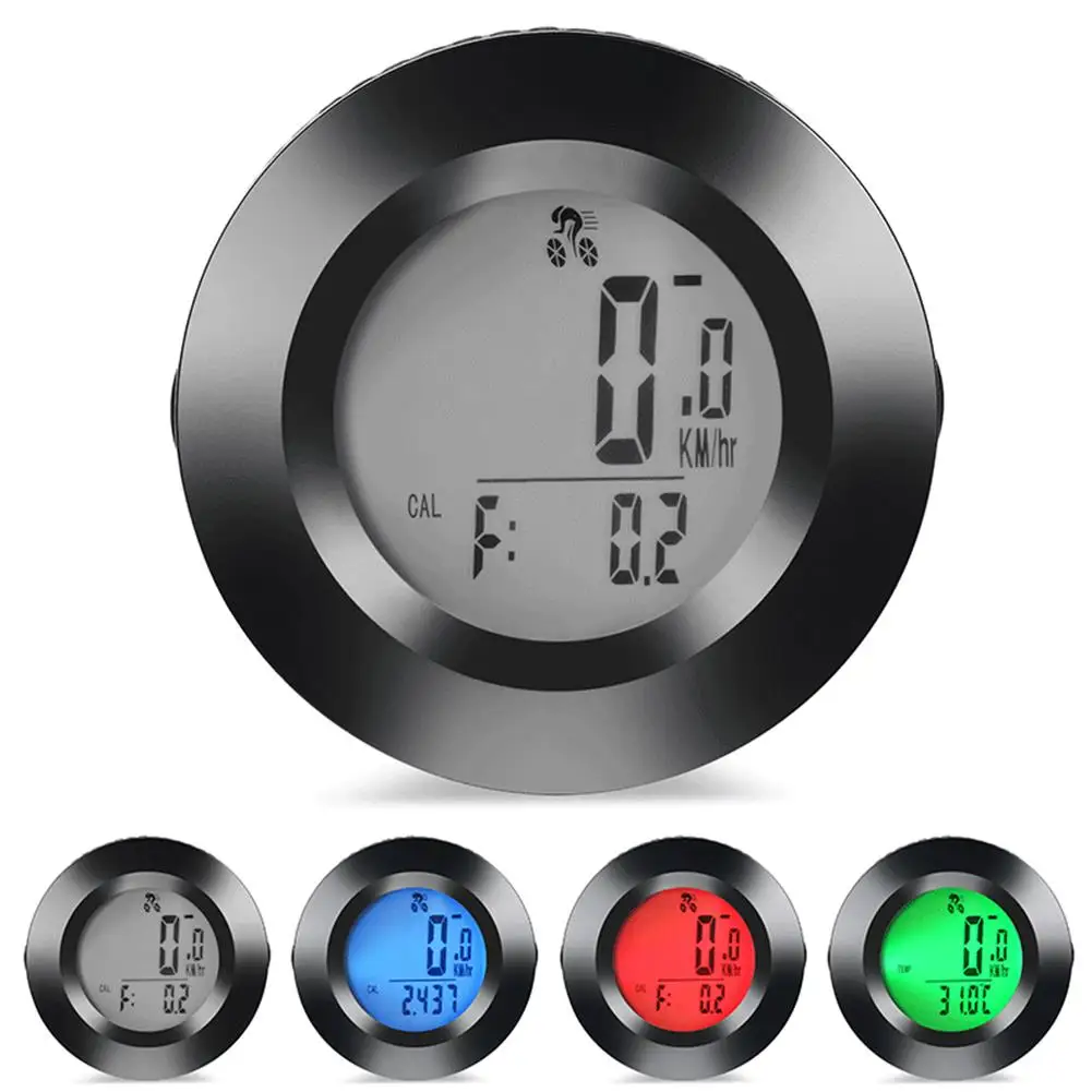 

Bicycle Accessories Bicycle Stopwatch Cycling Riding Equipment Tricolor Backlight Pattern Odometer Clock Bicycle Speedometer