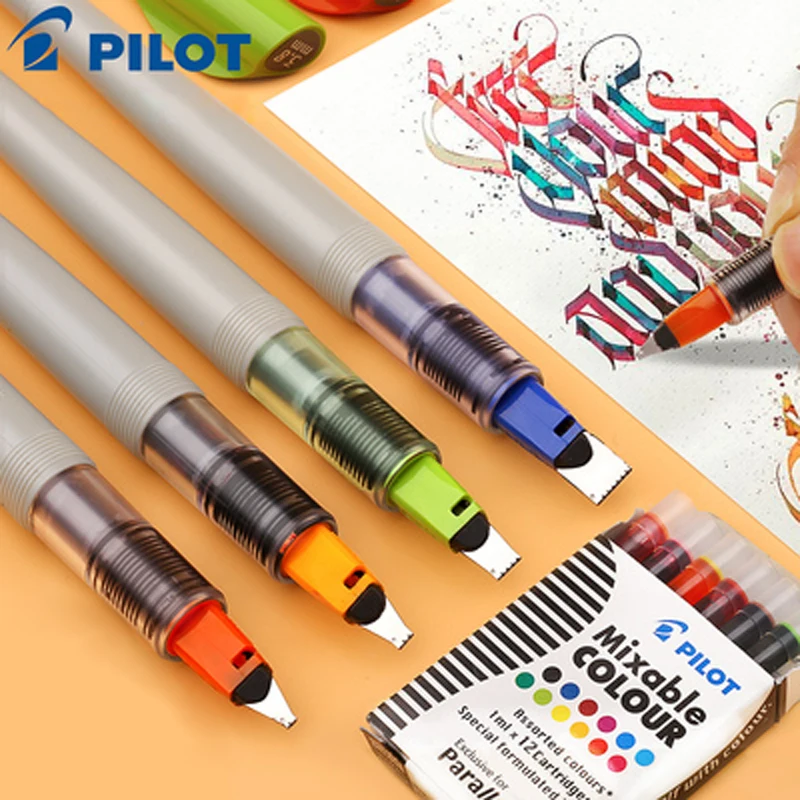 Pilot Parallel каллиграфическая ручка набор с бонусным чернильным картриджем (IC P3 AST)