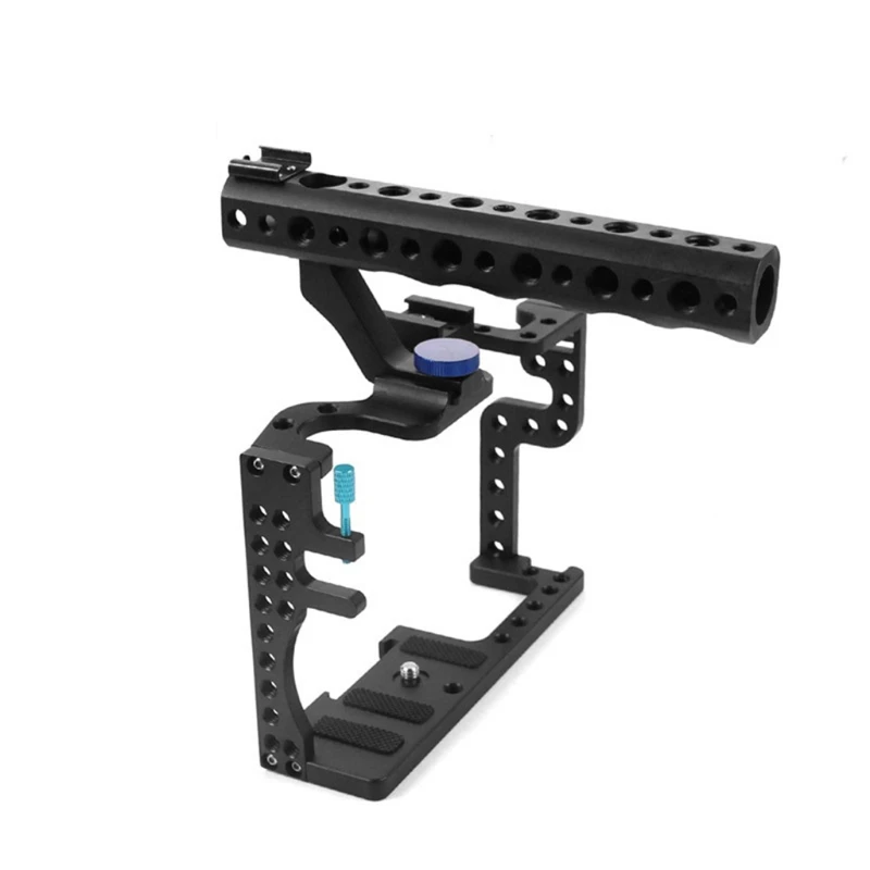 

Camera Cage with Top Handle Grip Protective Frame Mounting Bracket for GH3/GH4