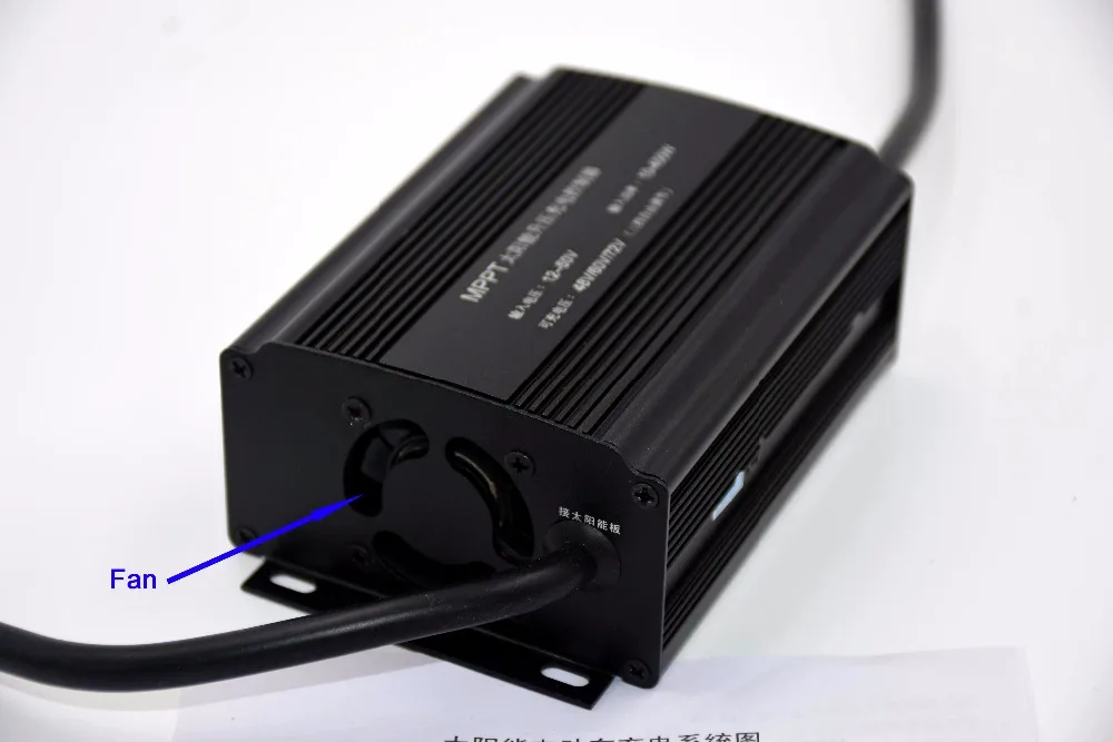 Солнечный контроллер заряда 10~ 400 Вт, DC12-50V boost до 48 В/60 в/72 в, ампер/напряжение двойной дисплей, для электрического велосипеда, трехколесный велосипед