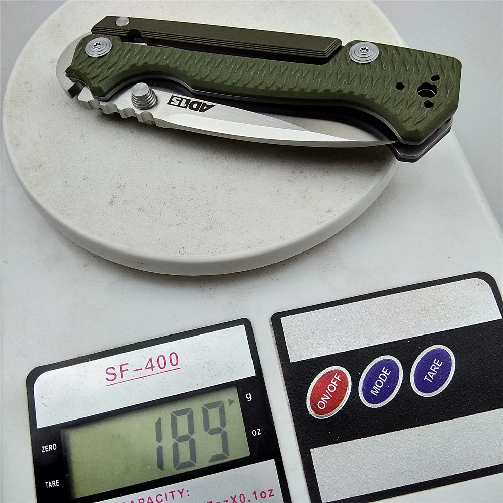 KESIWO, складной нож AD15 D2, лезвие из алюминиевой стали, G10, ручка для кемпинга, охоты, выживания, карманные спасательные ножи, инструменты для повседневного использования