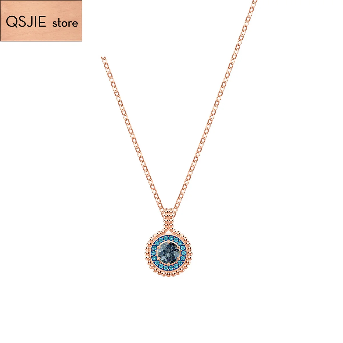 

High quality SWA original SWA Ginger Devil's Eye Lucky Girl Chain and Necklace Charming fashion jewelry
