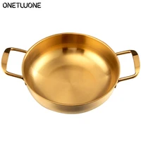 stainless steel soup pot household induction compatible nonstick fry pan multi purpose cookware use for kitchen restaurant