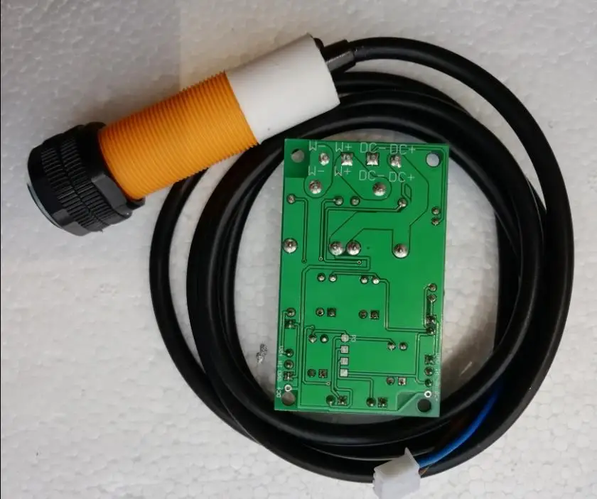 Metal Infrared Induction Proximity Switch Control Motor Automatic Forward and Reverse Module Limit Cycle 12V24V | Инструменты