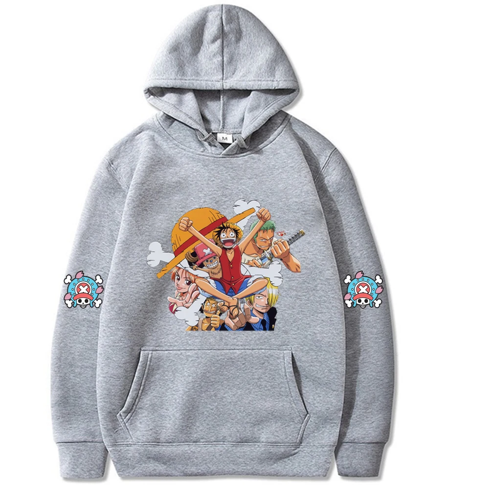 

Hot Anime Japanese One Piece Printed Men/woman Hoodie Long Sleeve Sports Sweatshirt