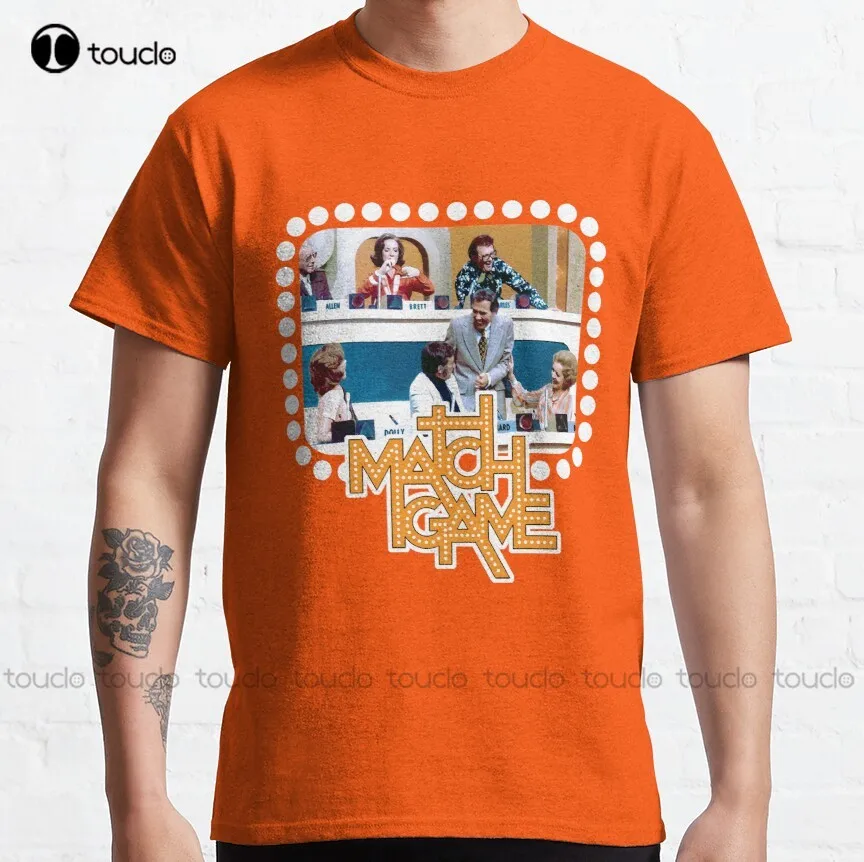 

Match Game Cast Tribute Classic T-Shirt Womens Shirts For Work Custom Aldult Teen Unisex Digital Printing Tee Shirt Xs-5Xl New