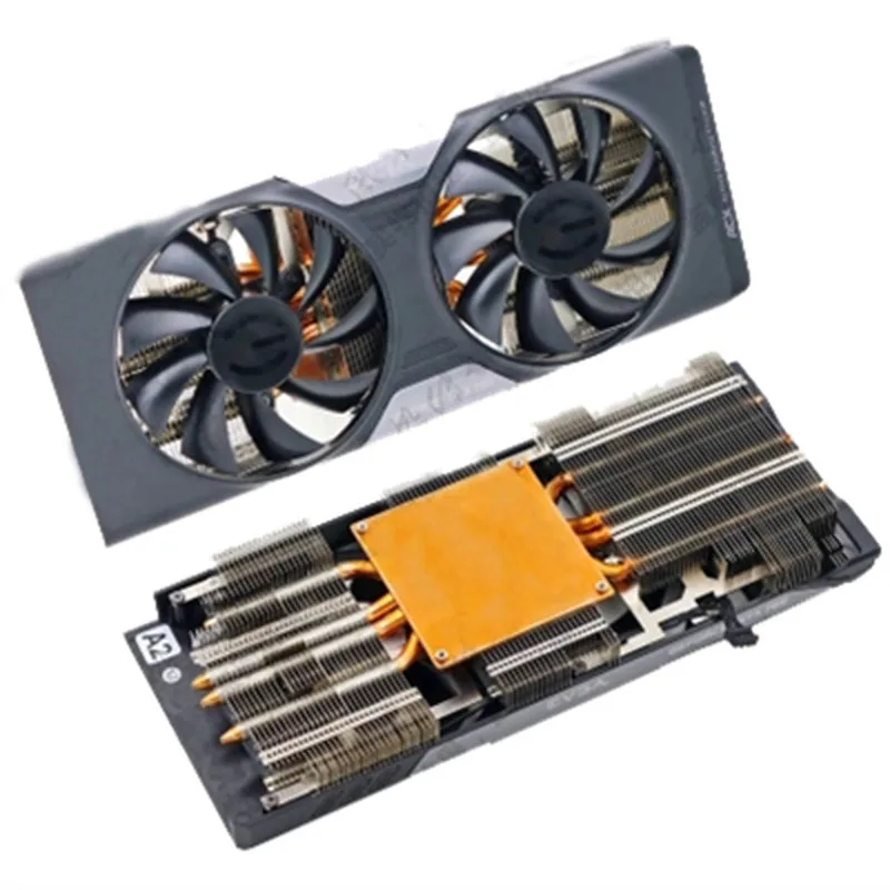 4pin вентилятор Графика карты Радиатор вентилятора видеокарты GTX 670 970 760 660ti 4