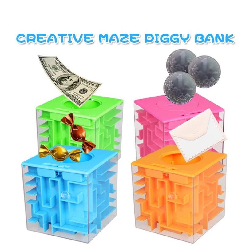 Saving For Coin Safe Deposit Box Adult Children's Gift Home Decoration Ornaments