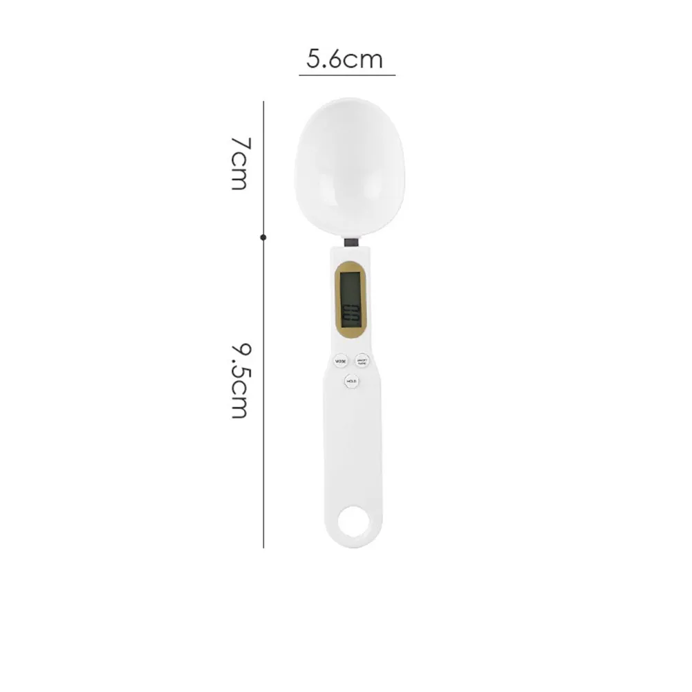 

500g Digital Measuring Spoon With LCD Display Kitchen Electronic Food Flour Scale Tool Precise For Milk Coffee Tea