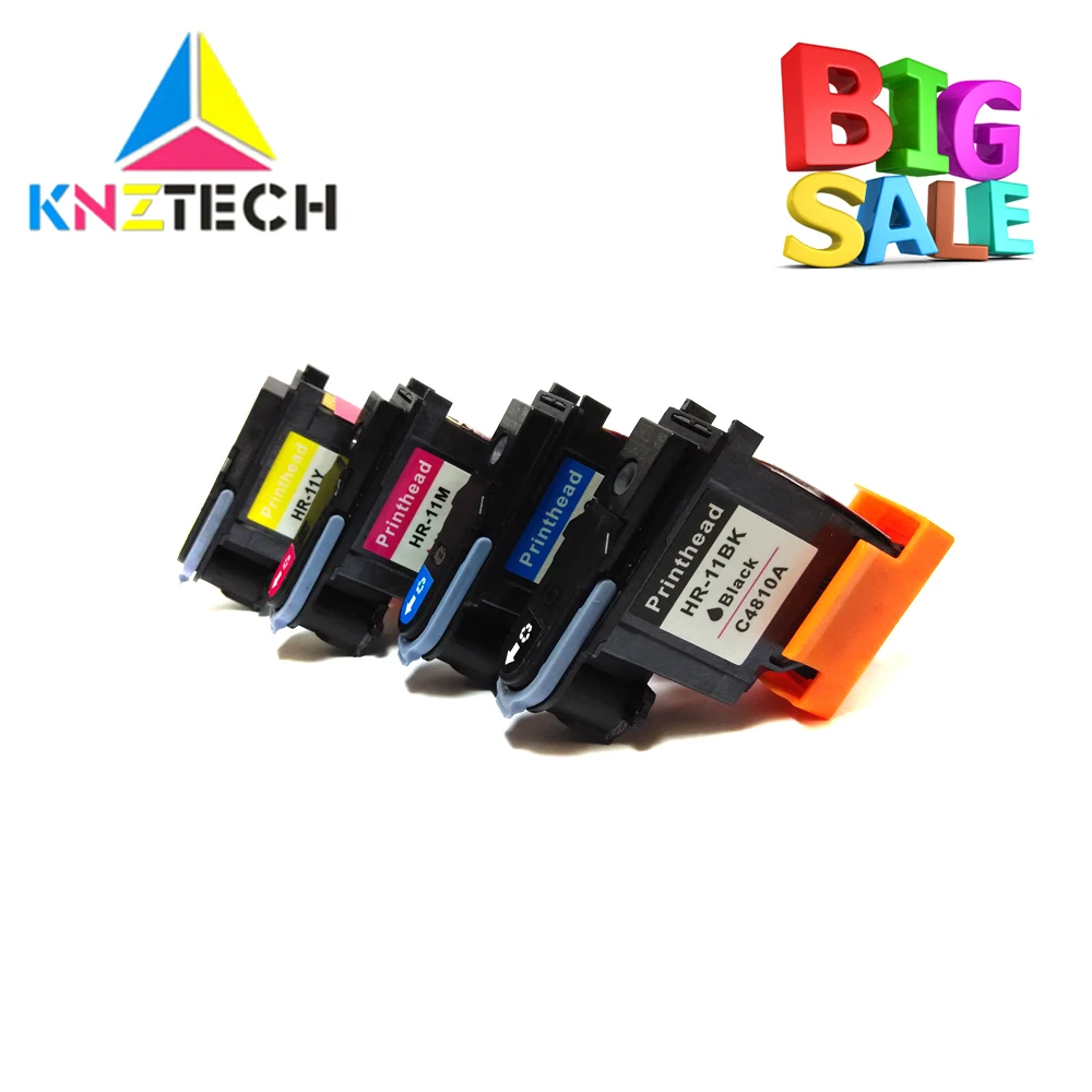

high quality C4810A C4811A C4812A C4813A compatible for hp 11 printhead for hp11 Designjet 70 100 110 111 120 500 510 1100