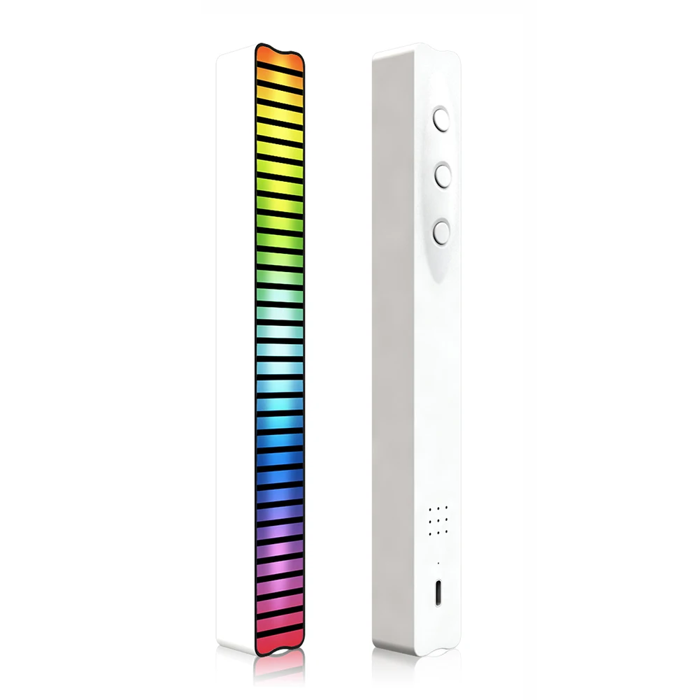 

Bluetooth-Compatible APP Control Activated Light Music Rhythm RGB LED Lamp Strip for Computer TV Background Lamp