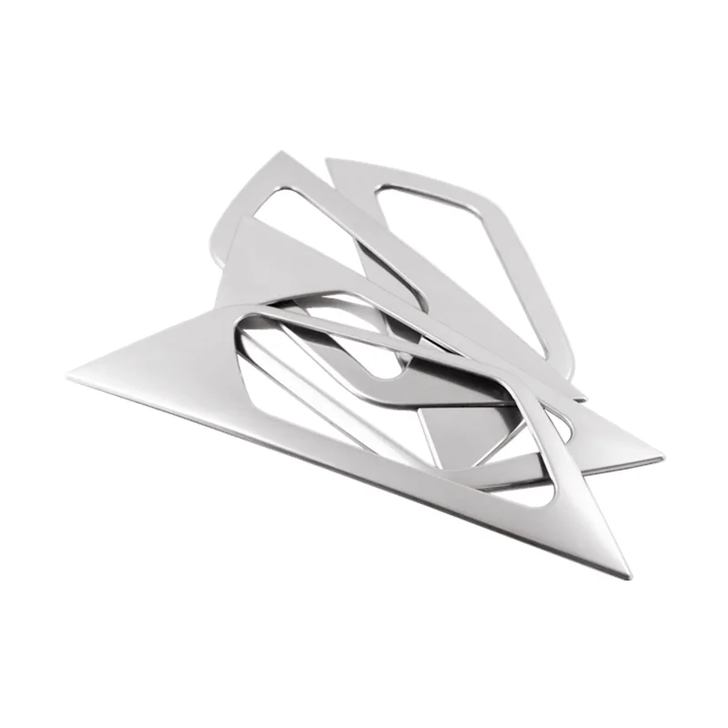 

For Peugeot 3008 GT 5008 2017 2018-2021 Car Accessories Styling Stainless Steel Door Handle Bowl Cover Interior Decoration Trim